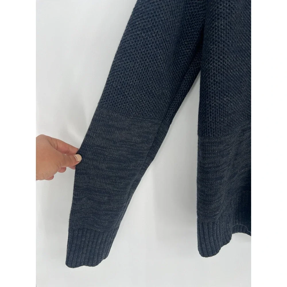 Banana Republic Merino Wool  Aventura Shawl-Collar Cardigan  Blue Size L